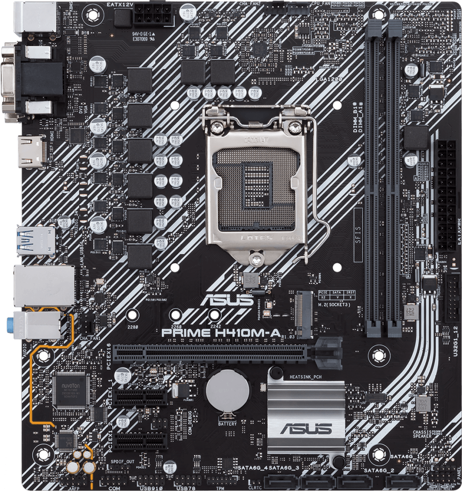 

Материнская плата ASUS PRIME H410M-A