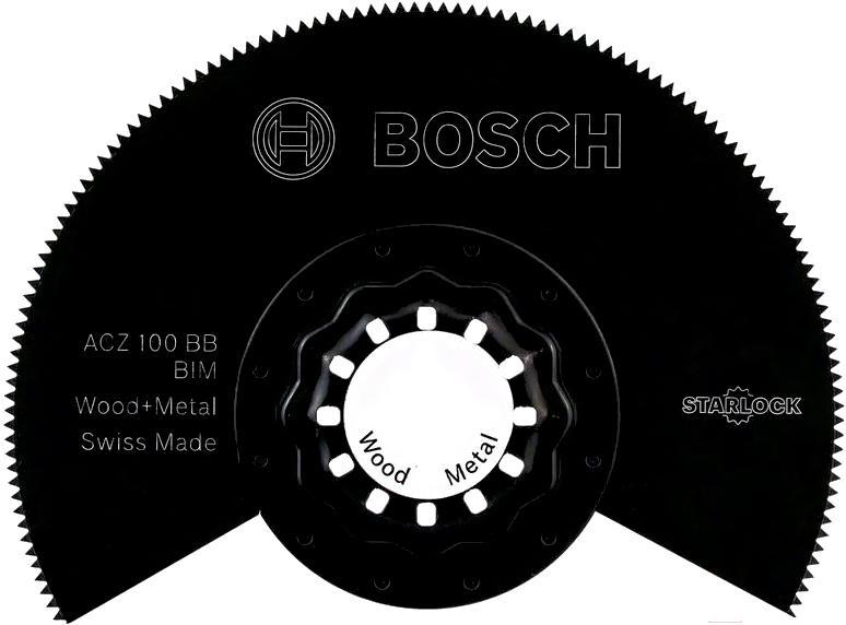 

Диск пильный Bosch 2.608.661.633, Полотно для пилы Bosch ACZ 100 BB BIM Wood and Metal 100 мм 2.608.661.633