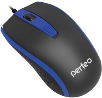 

Мышь Perfeo PF-383-OP-B/BL черный/синий, PF-383-OP-B/BL