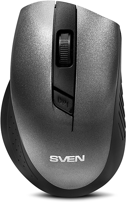 

Стандартная SVEN RX-325 Wireless Gray, Мышь т.м.Sven RX-325 Wireless Mouse Grey USB