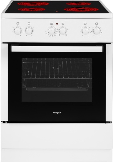

Кухонная плита Weissgauff WES E1V07 W белый (430131)