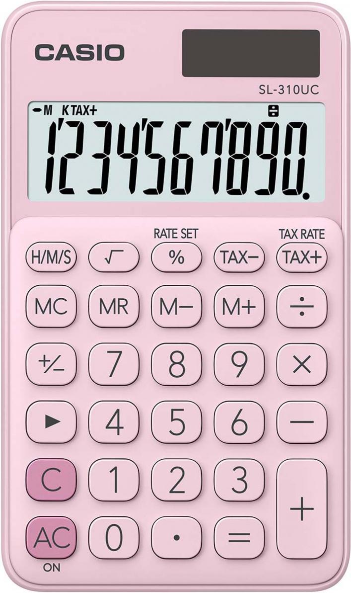 

Калькулятор Casio SL-310UC-PK-S-UC розовый