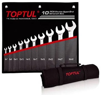 

Набор ключей Toptul GPCJ1001 10 предметов, Набор инструментов Toptul GPCJ1001 10 предметов