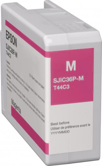 

Картридж Epson SJIC36P(M) пурпурный [C13T44C340], Картридж Epson SJIC36P(M) C13T44C340 пурпурный