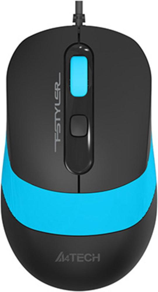 

Мышь A4Tech Fstyler FM10 черный/синий, Fstyler FM10