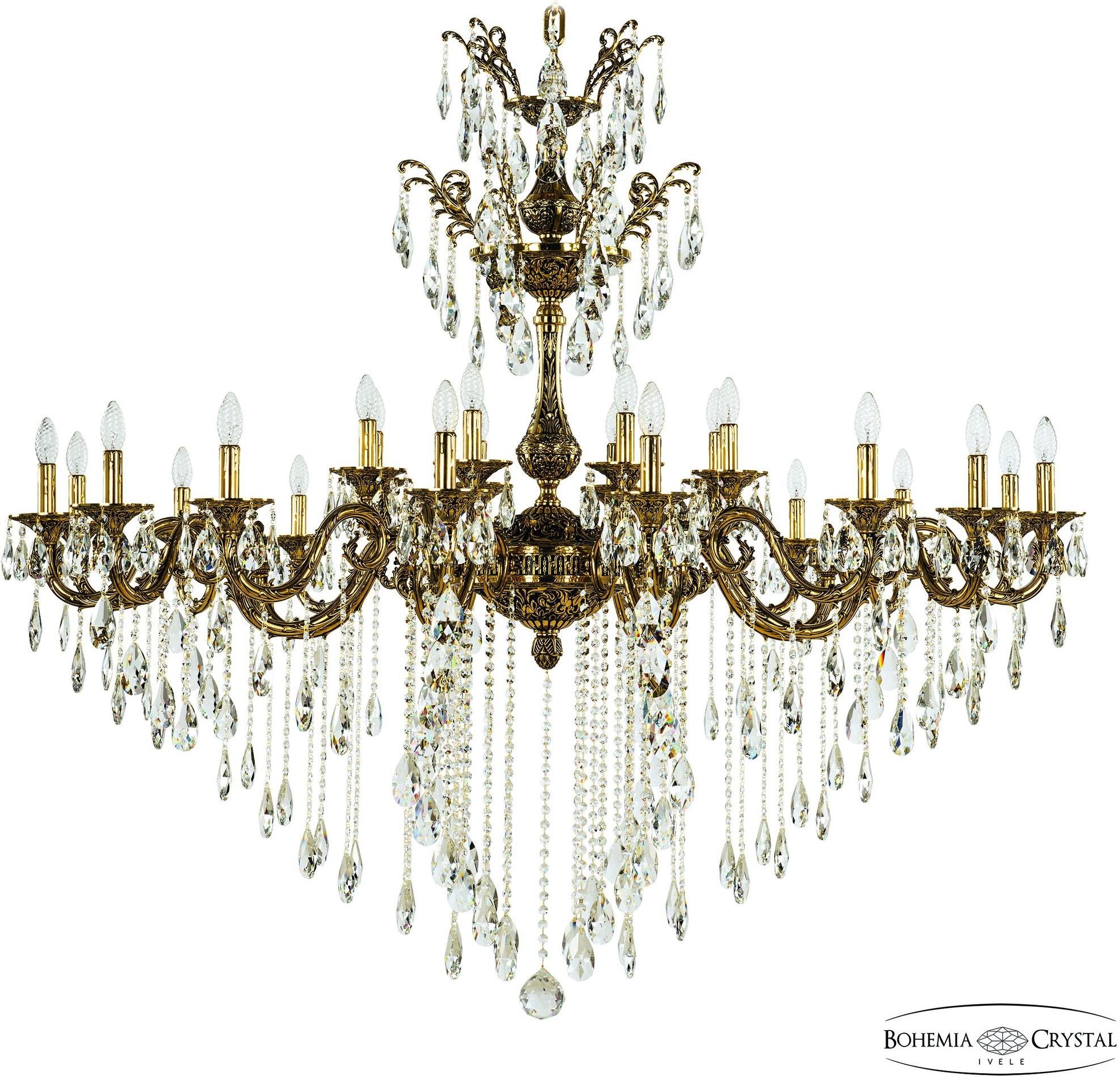 

Люстра Bohemia Ivele Crystal 71105/24/590/XL B GB, Подвесная люстра Bohemia Ivele Crystal 71105/24/590/XL B GB