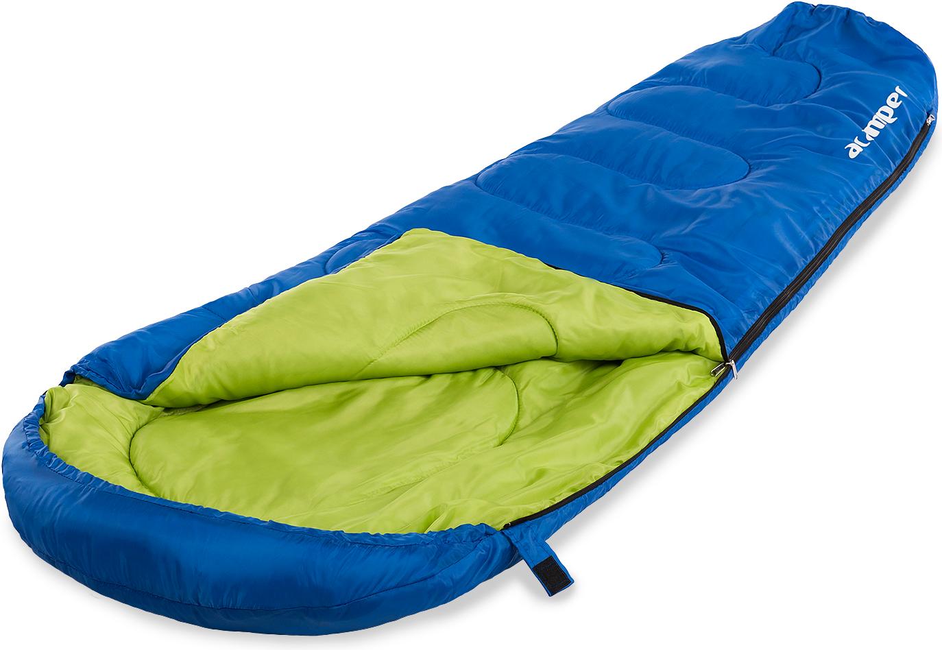 

Спальный мешок Acamper кокон-мумия 150 г/м2 синий, мешок кокон-мумия 150г /м2