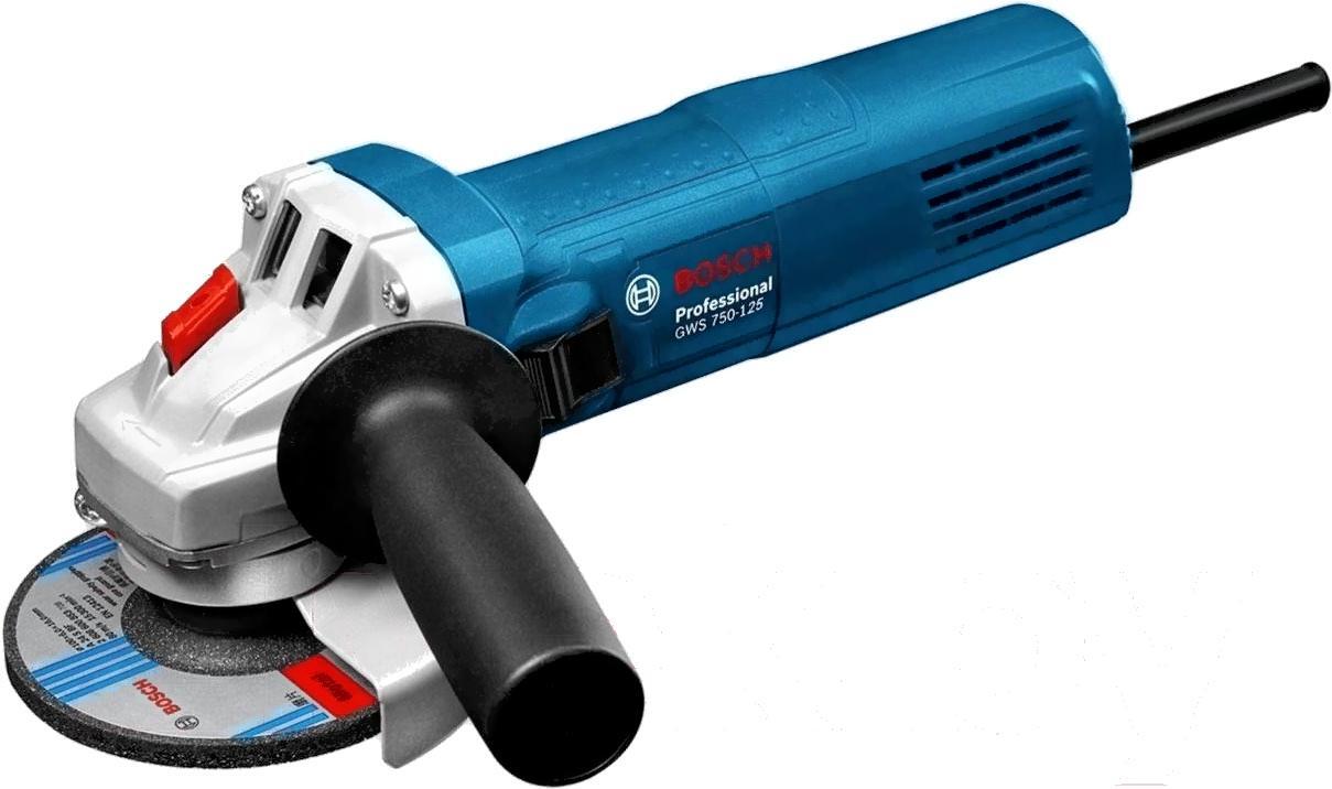 

Угловая шлифмашина (болгарка) Bosch GWS 750-125 [0.601.394.001], Угловая шлифмашина Bosch GWS 750-125 0.601.394.001