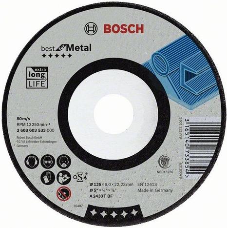 

Шлифовальный круг Bosch 180х7x22.2 мм [2608603534], Шлифовальный круг Bosch 180х7x22.2 мм 2608603534