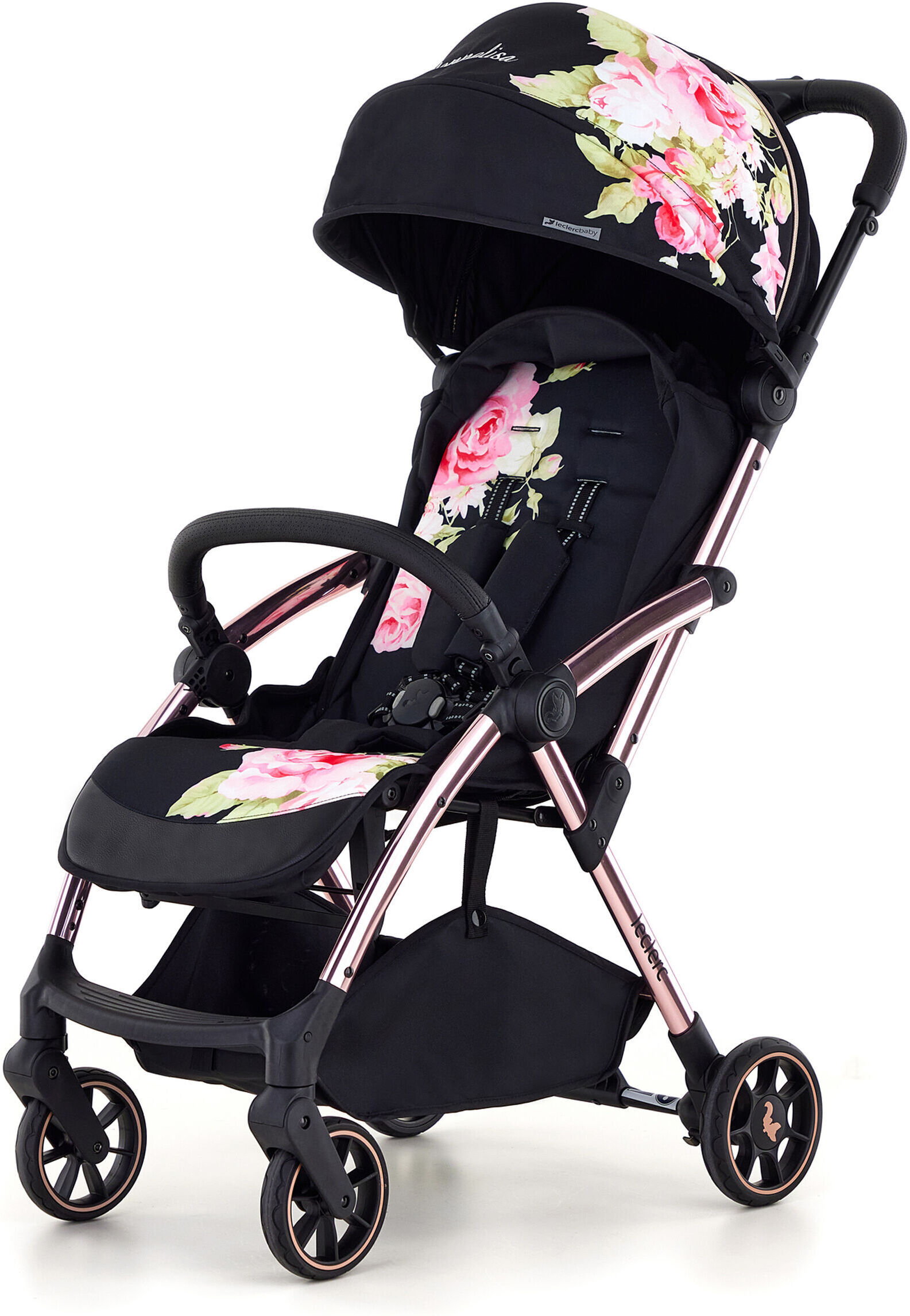 

Детская коляска Leclerc Baby by Monnalisa прогулочная Black (MON28428)
