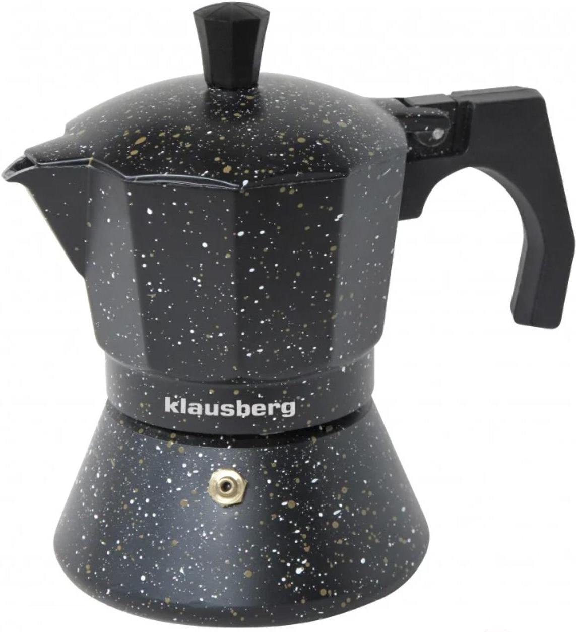 

Гейзерная кофеварка Klausberg KB-7161, KB-7161
