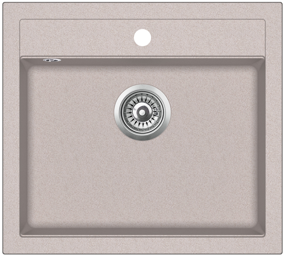 

Кухонная мойка Aquasanita Quadro SQQ100W (beige 110)