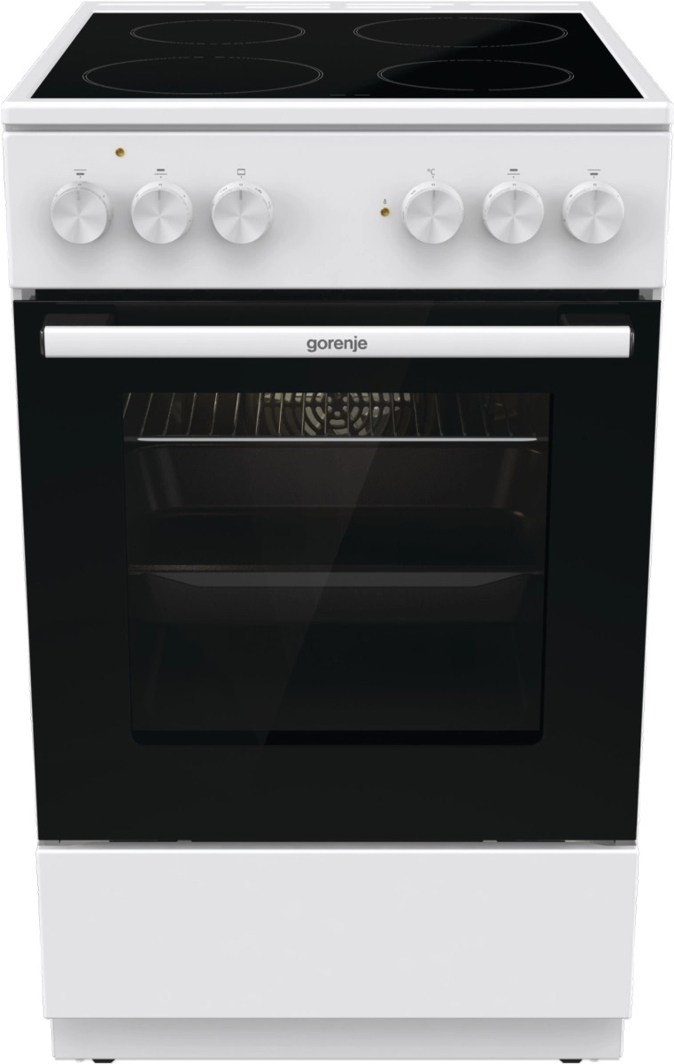 

Кухонная плита Gorenje Essential GEC5A41WG белый/черный