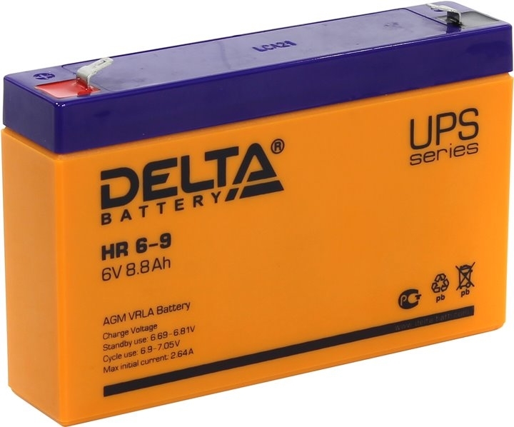 

Аккумулятор для ИБП Delta HR 6-9
