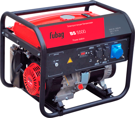 Fubag BS 5500 - фото Бензиновый генератор Fubag BS 5500