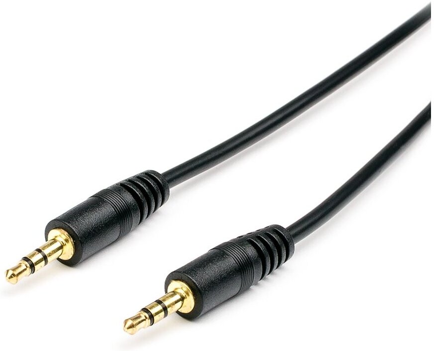 

Кабель для компьютера Atcom Jack 3.5 - Jack 3.5 1,5 м [АТ7395], Atcom Jack 3.5 - Jack 3.5 1,5 м АТ7395