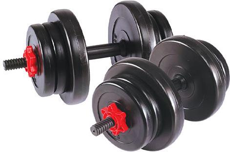 

Гантель разборная Lite Weights 2327LW 20 кг, 2327LW сборная 20 кг 10кг х 2шт