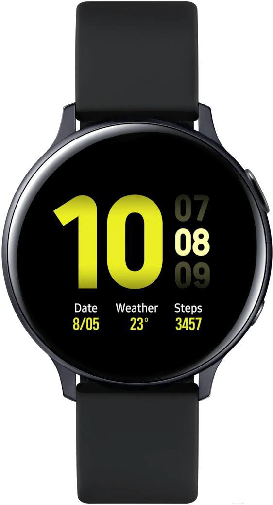 

Умные часы Samsung Galaxy Watch Active2 44mm Aluminium +2й ремешок в комплекте Black [SM-R820NZKRSER], Galaxy Watch Active2 44mm Aluminium