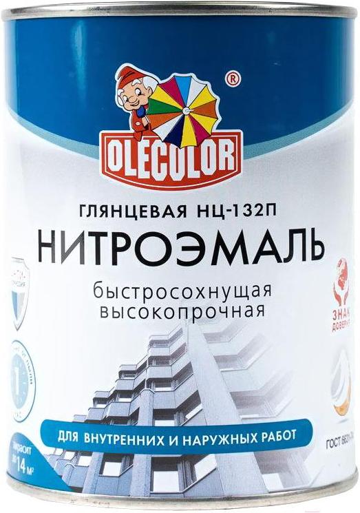 

Эмаль Olecolor НЦ-132 1.7 кг красно-коричневый