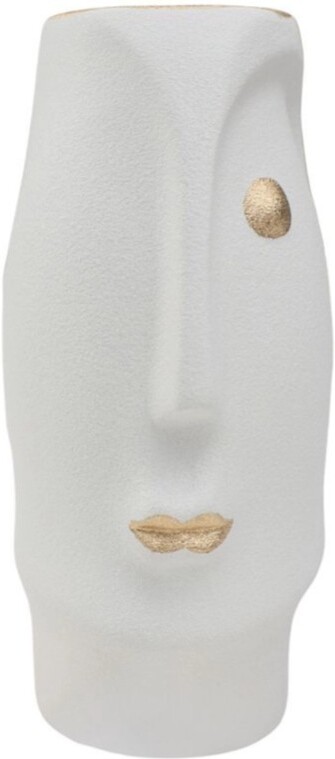 

Ваза AksHome Cold 13х13х25 белый