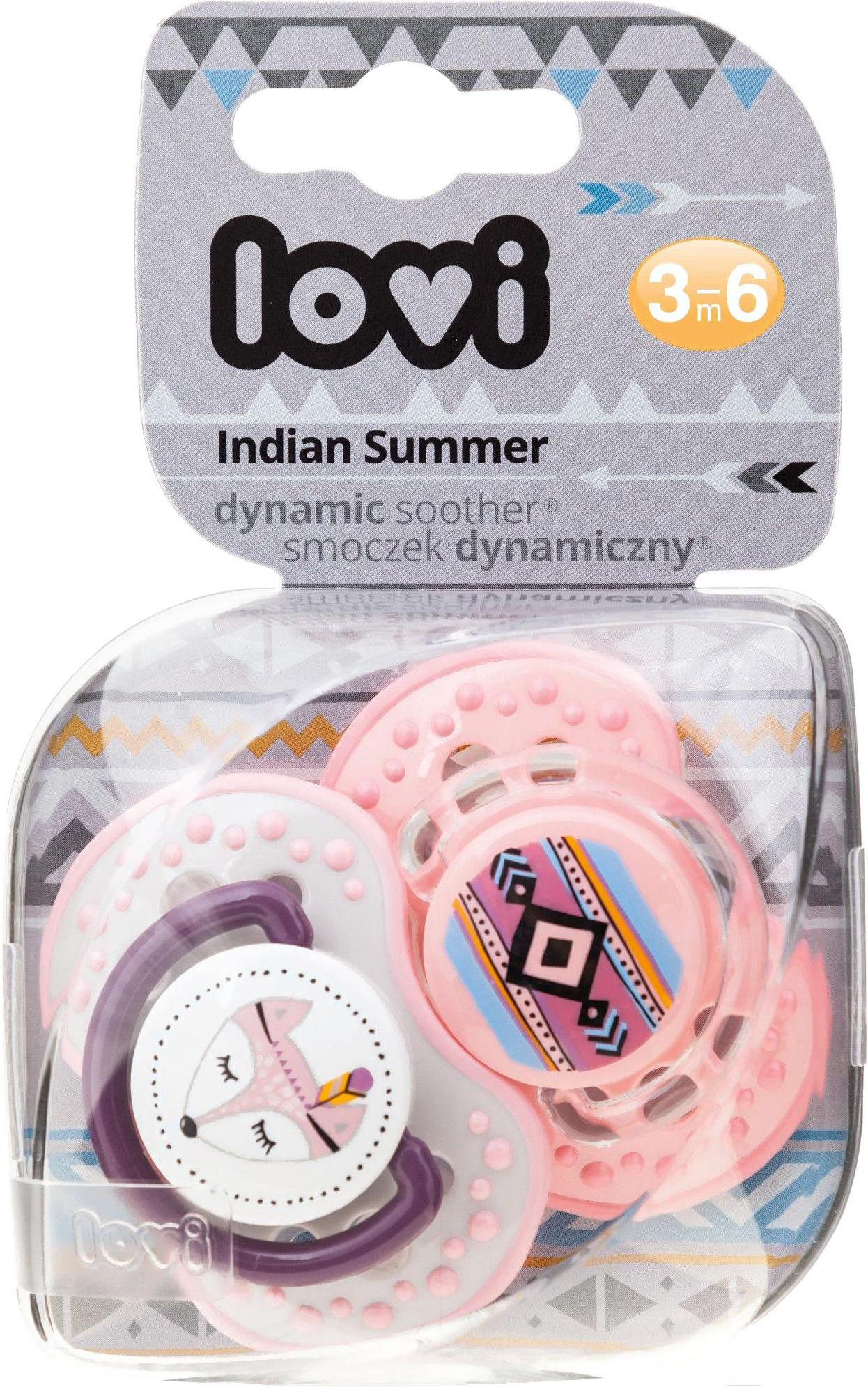 

Набор пустышек Lovi Indian summer динамичная / 22/856girl (2шт)