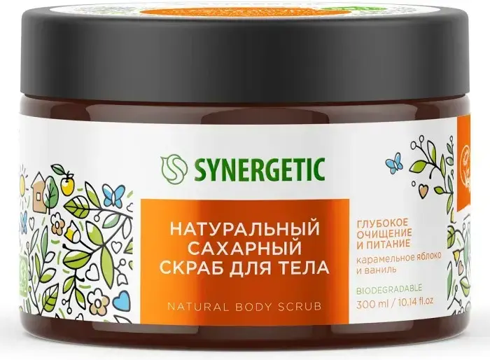 

Скраб для тела Synergetic Карамельное яблоко и ваниль (9801040007)