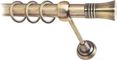 

Карниз Lm Decor Гиро 071 1р гладкий 25мм 3м антик, Гиро 071 1р гладкий 25мм 3.0м