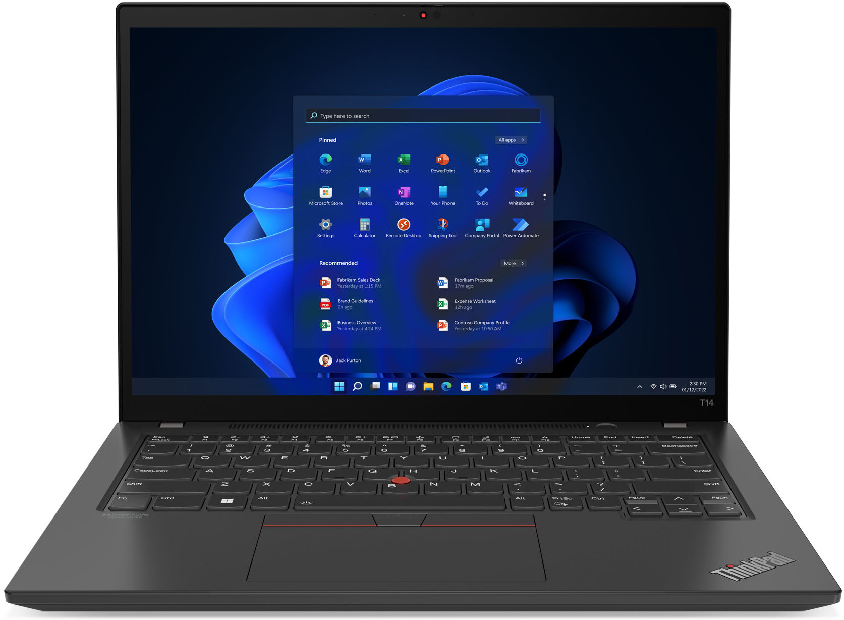 

Ноутбук Lenovo ThinkPad T14 Gen 3 (21AH00CSPB)