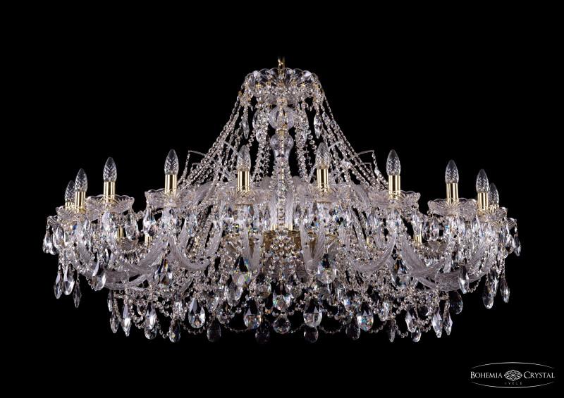 

Подвесная люстра Bohemia Ivele Crystal 1411/20/460/G
