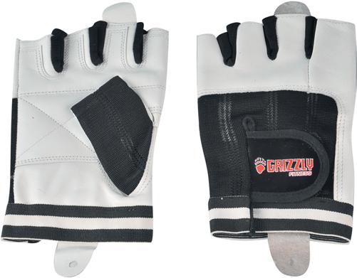 

Перчатки для фитнеса Grizzly Fitness Weigthlifting and Exercise XL кожа черный/белый [GF\8728-04\XL-MN-LR], Fitness Weigthlifting and Exercise XL кожа