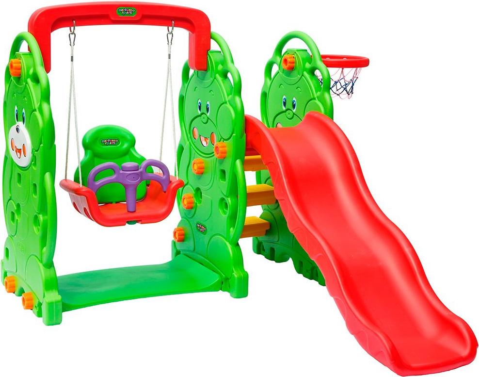 

Игровой центр детский Perfetto Sport Горка + качели Обезьянка PS-032 [СГ000000947], Горка + качели Обезьянка PS-032