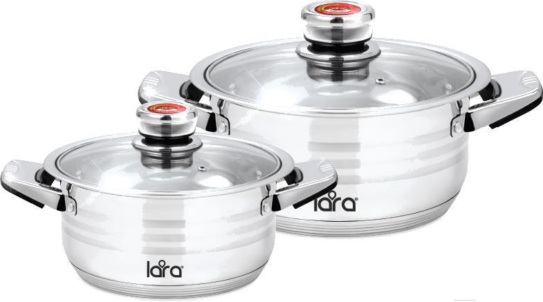 

Набор посуды Lara LR02-106 2пр, Набор посуды Lara 2пр (LR02-106)