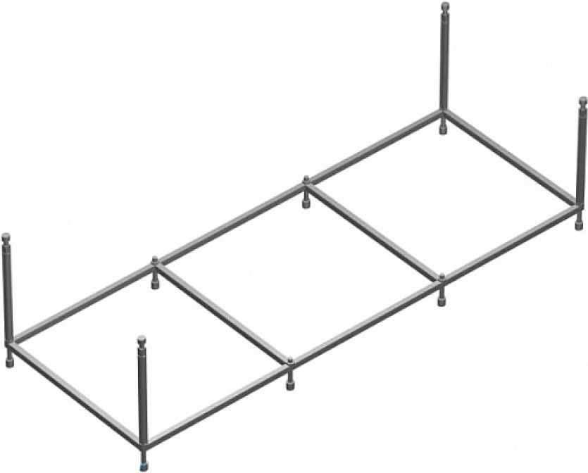 

Каркас для ванны Santek Санторини 160x70 [1WH302496], Каркас для ванны Santek Санторини 160x70 1WH302496