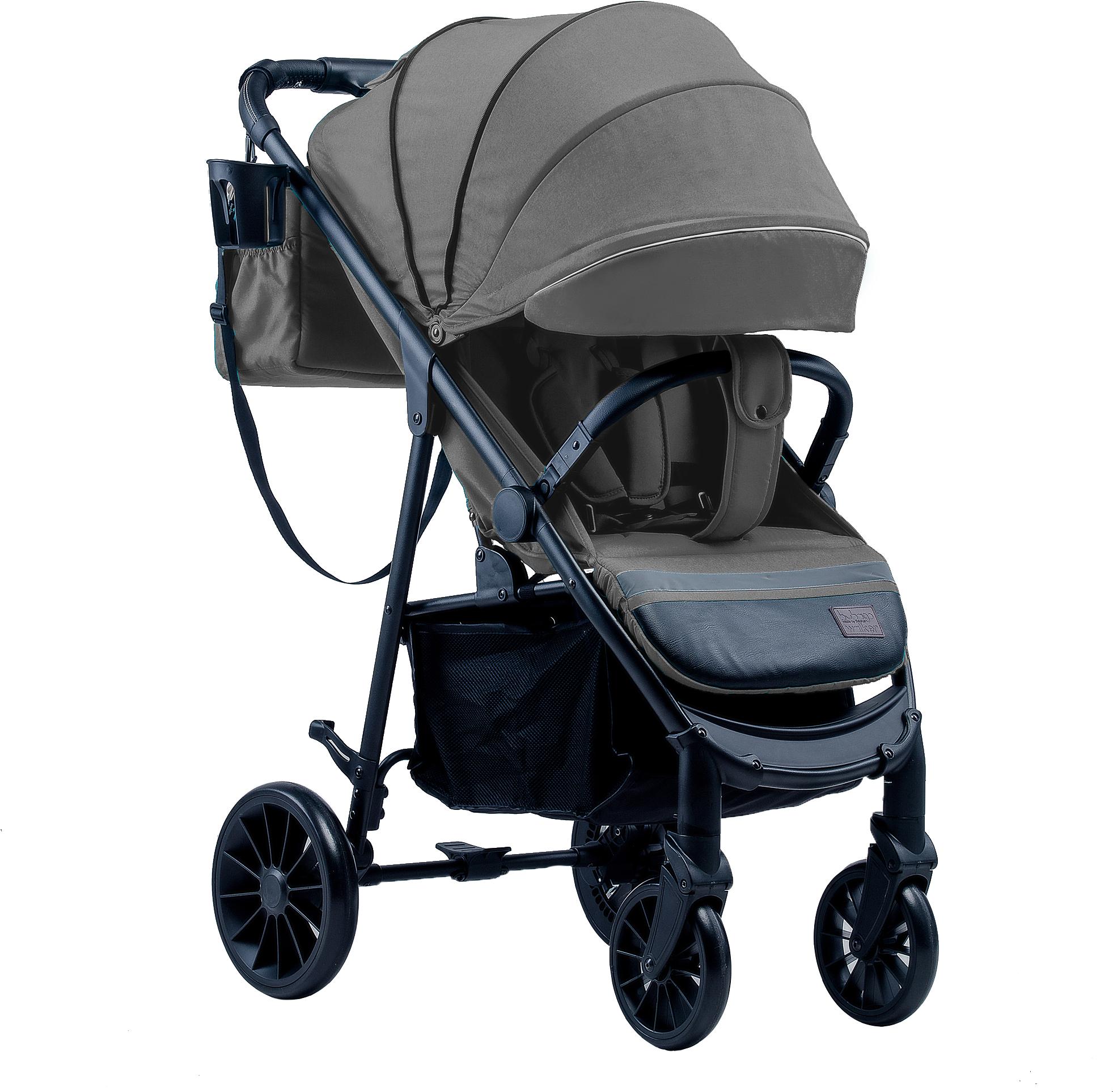 

Детская коляска Bubago Walker BD202 Light Grey