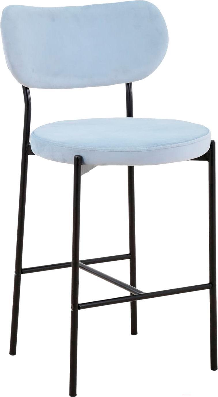 

Барный стул Stool Group Барбара велюр серо-голубой [CC-09006 HLR-17], Барный стул Stool Group Барбара велюр CC-09006 HLR-17 серо-голубой