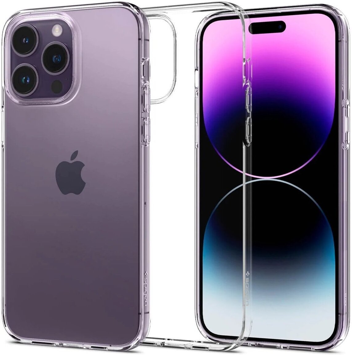 

Чехол для телефона Spigen Liquid Crystal iPhone 14 Pro Max Crystal Clear (ACS04809)