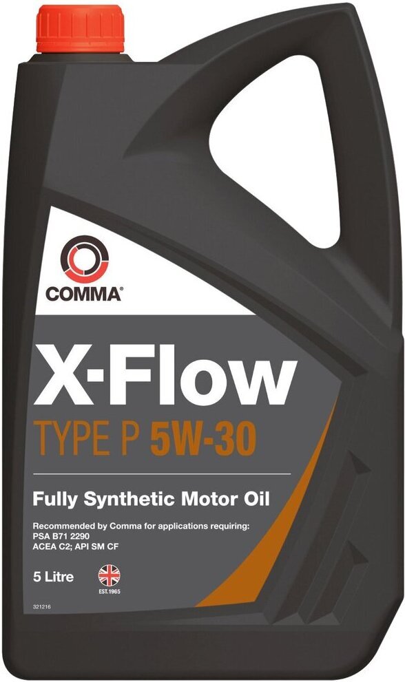 

Моторное масло Comma X-Flow Type P 5W30 5л [XFP5L], Моторное масло Comma X-Flow Type P 5W30 5л XFP5L