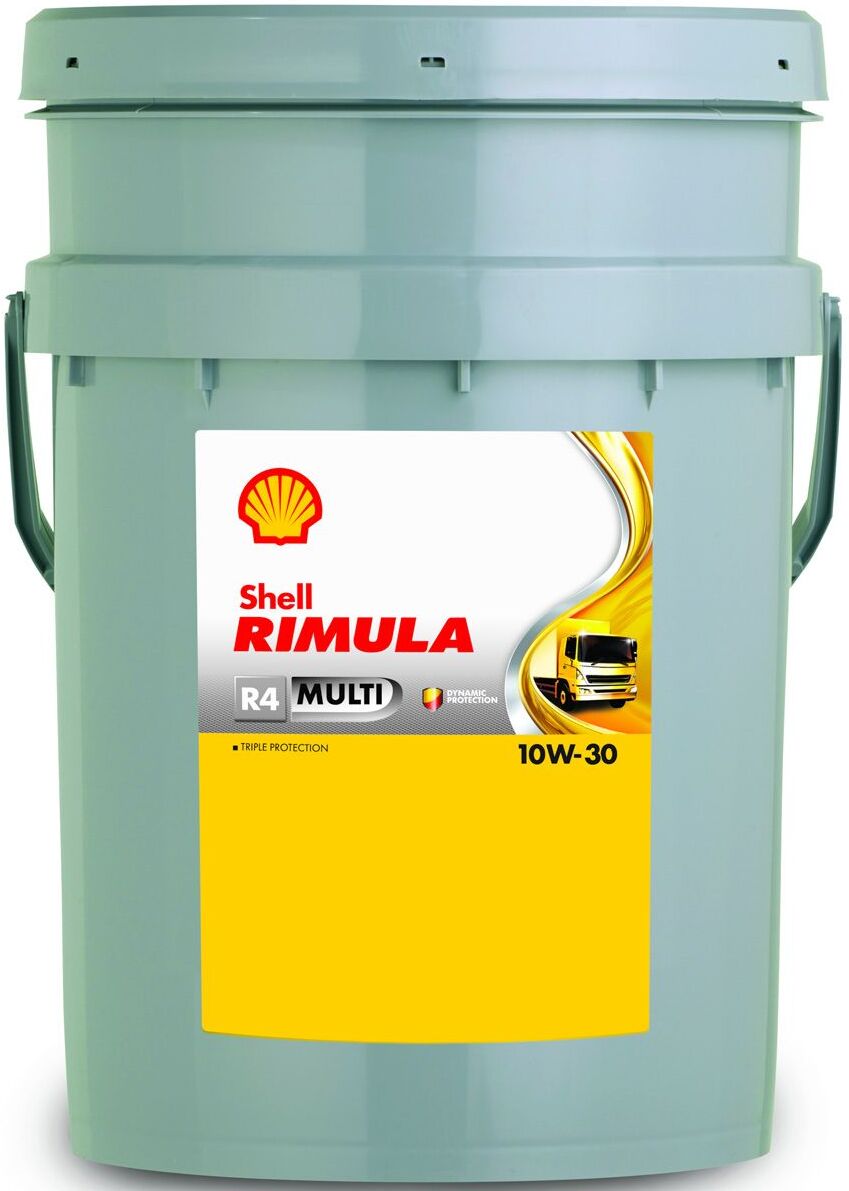 

Моторное масло Shell RIMULA R4 MULTI 10W-30 20л (550041354)
