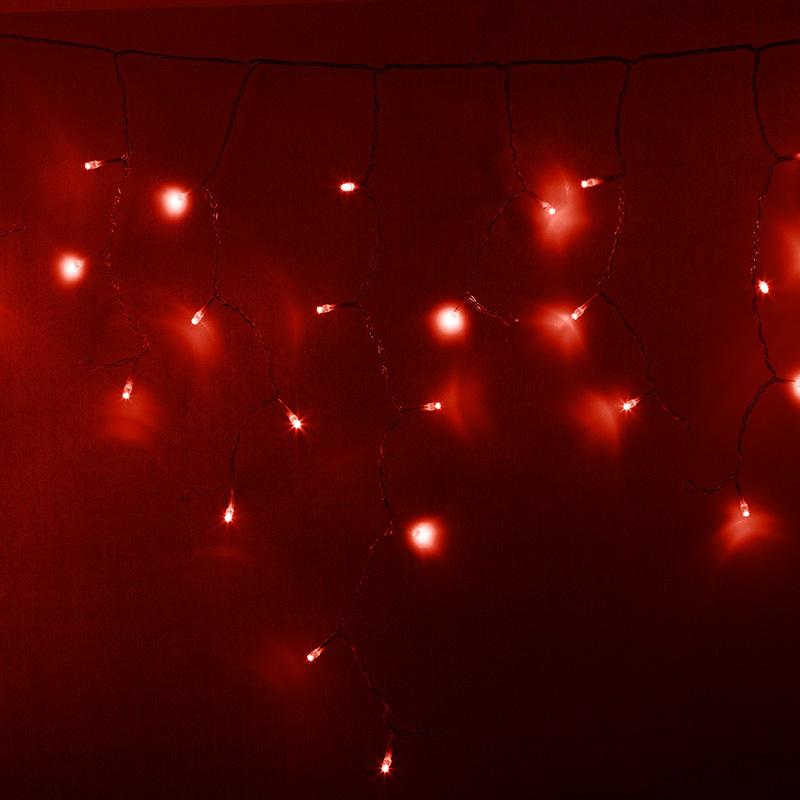 

Новогодняя гирлянда Neon-night Айсикл 2.4x0.6m 88 LED Red [255-052], Айсикл 2.4x0.6 m 88 LED
