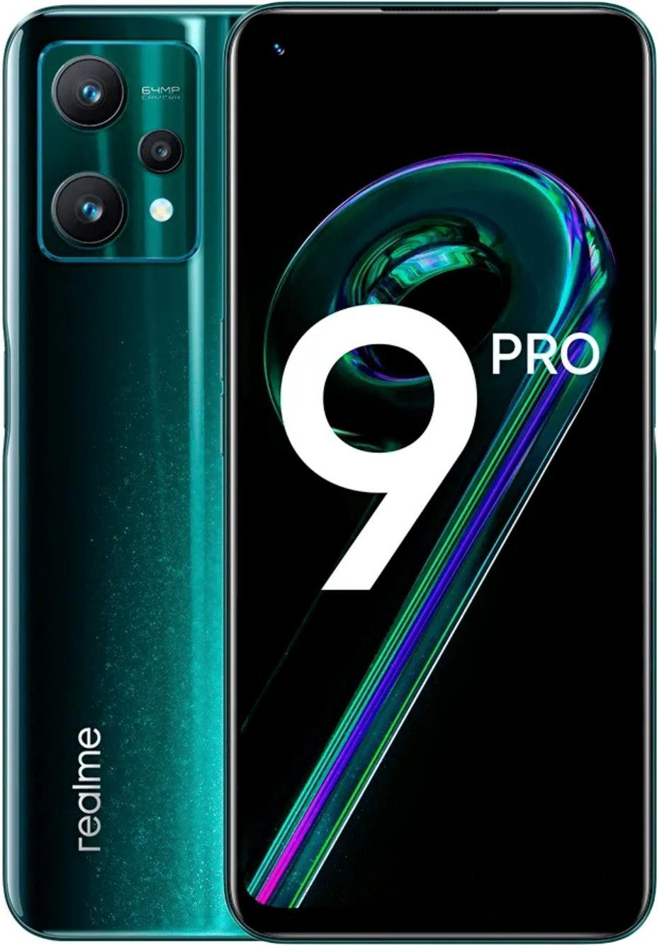 

Смартфон Realme 9 Pro 5G RMX3472 8/128GB (зеленый)