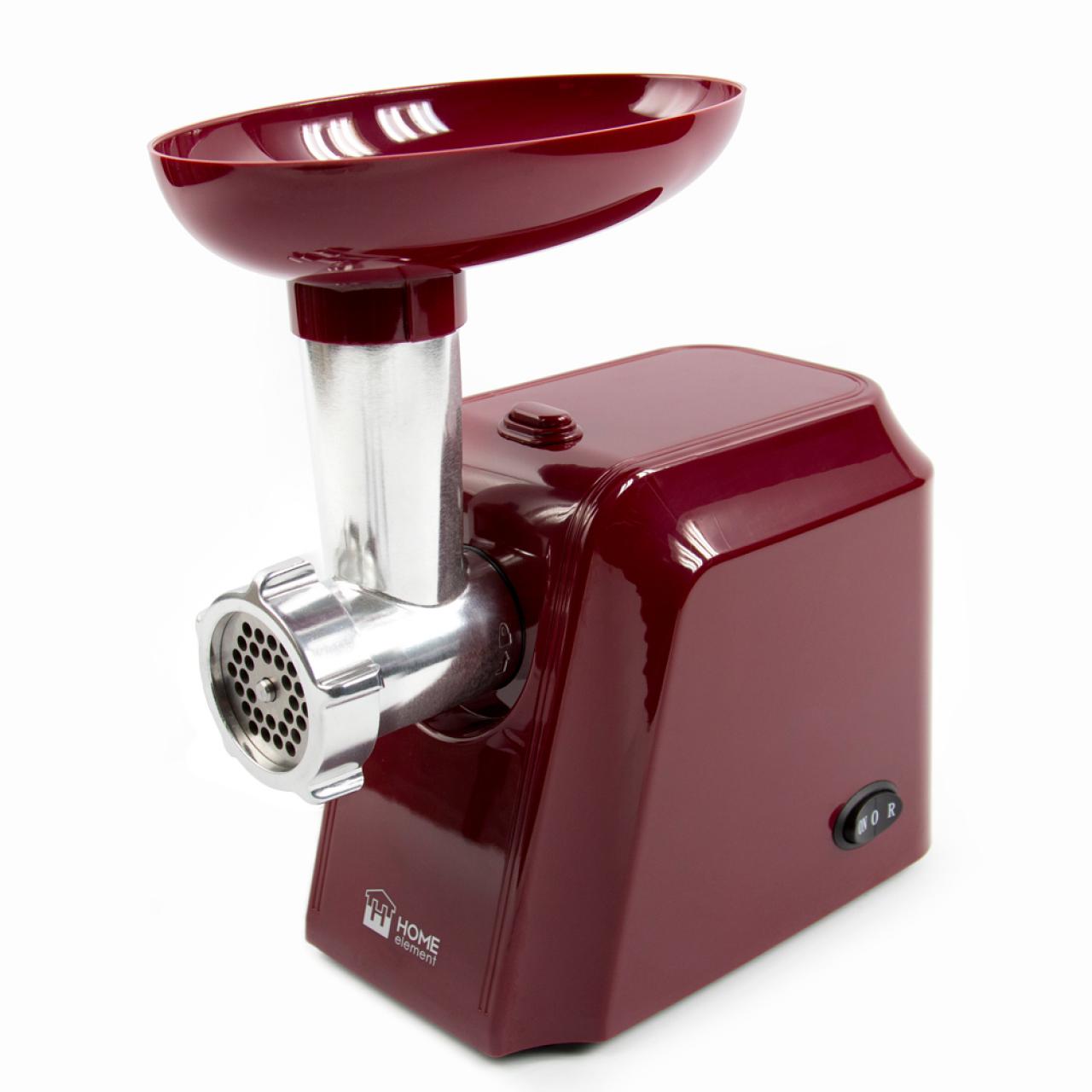 

Мясорубка Home Element HE-MG603 бордовый гранат, HE-MG603