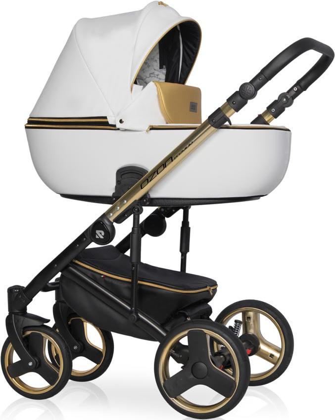

Детская коляска Riko OZON PREMIUM 3 в 1 33 Gold White [141108], OZON PREMIUM 3 в 1 33