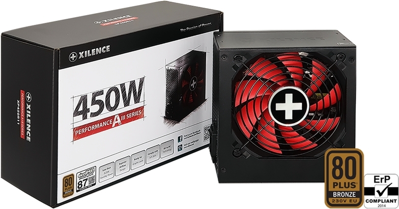 

Блок питания Xilence Performance A+III XN081 [XP450R11], Блок питания Xilence Performance A+ III 450W (XP450R11)