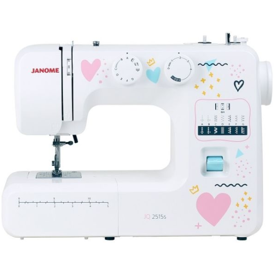 

Швейная машина Janome JQ 2515S белый