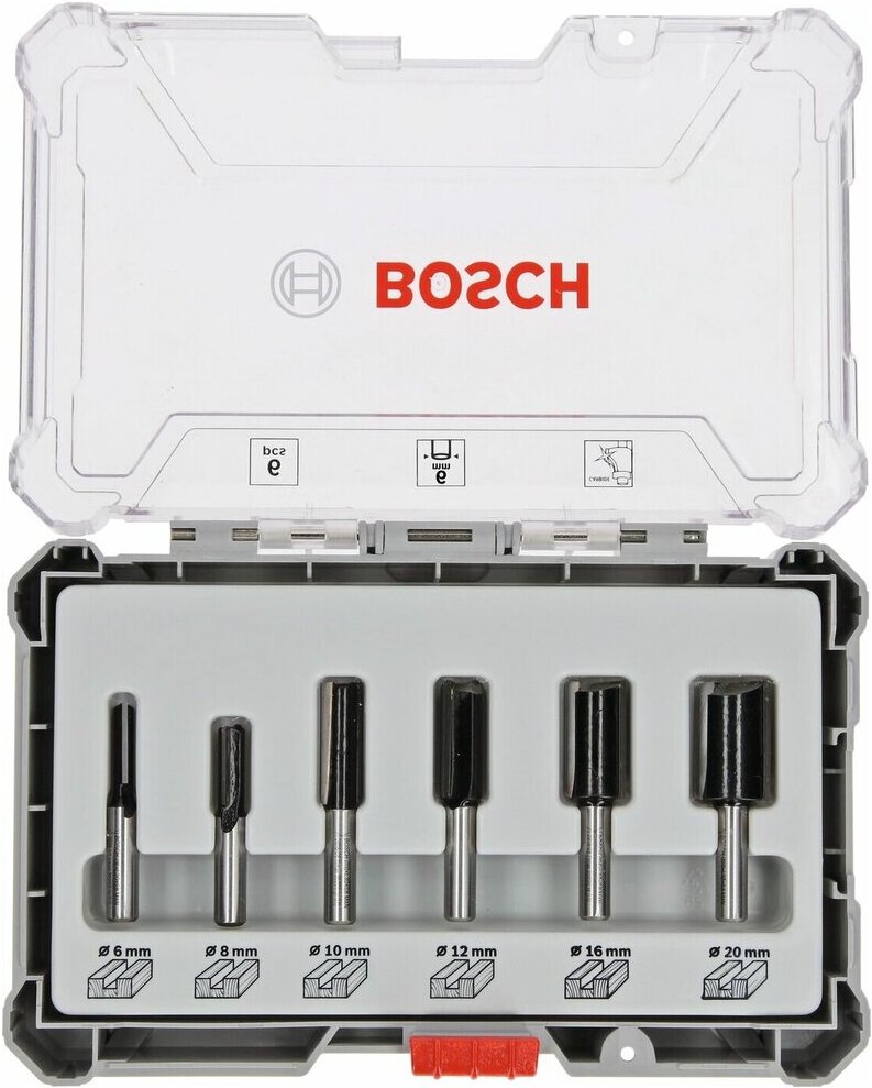 

Фреза Bosch Набор пазовых фрез D6 мм 6 шт [2.607.017.465], Фреза Bosch Набор пазовых фрез D6 мм 6 шт 2.607.017.465