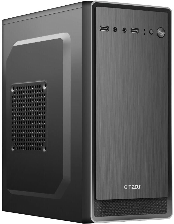 

Корпус для компьютера Ginzzu B180 MicroATX без БП