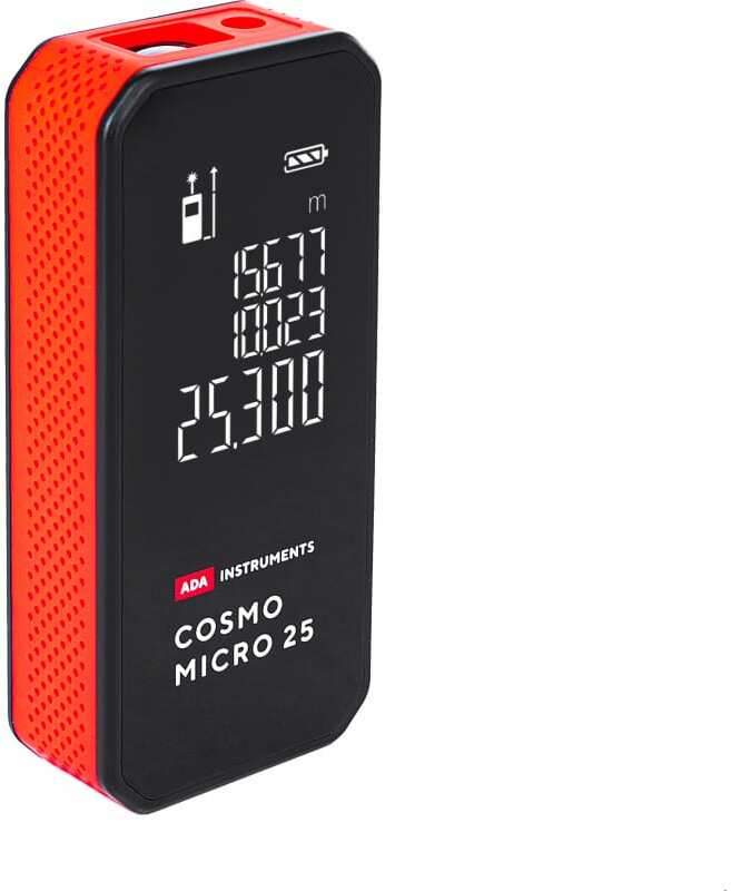 

Лазерный дальномер ADA Cosmo MICRO 25 Li-ion (А00670)