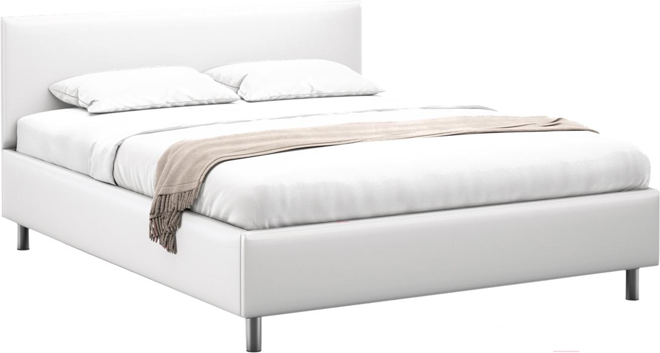 

Кровать Moon Trade Rondo 1230 160x200 БМ экокожа белый [К002278], Rondo 1230 160x200 БМ экокожа