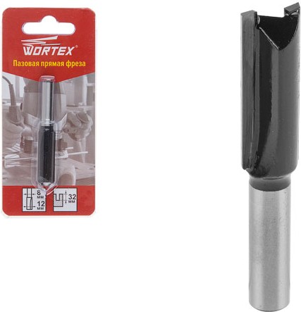 

Фреза Wortex пазовая прямая 12х32 мм [MCAA123218], Фреза Wortex пазовая прямая 12х32 мм MCAA123218