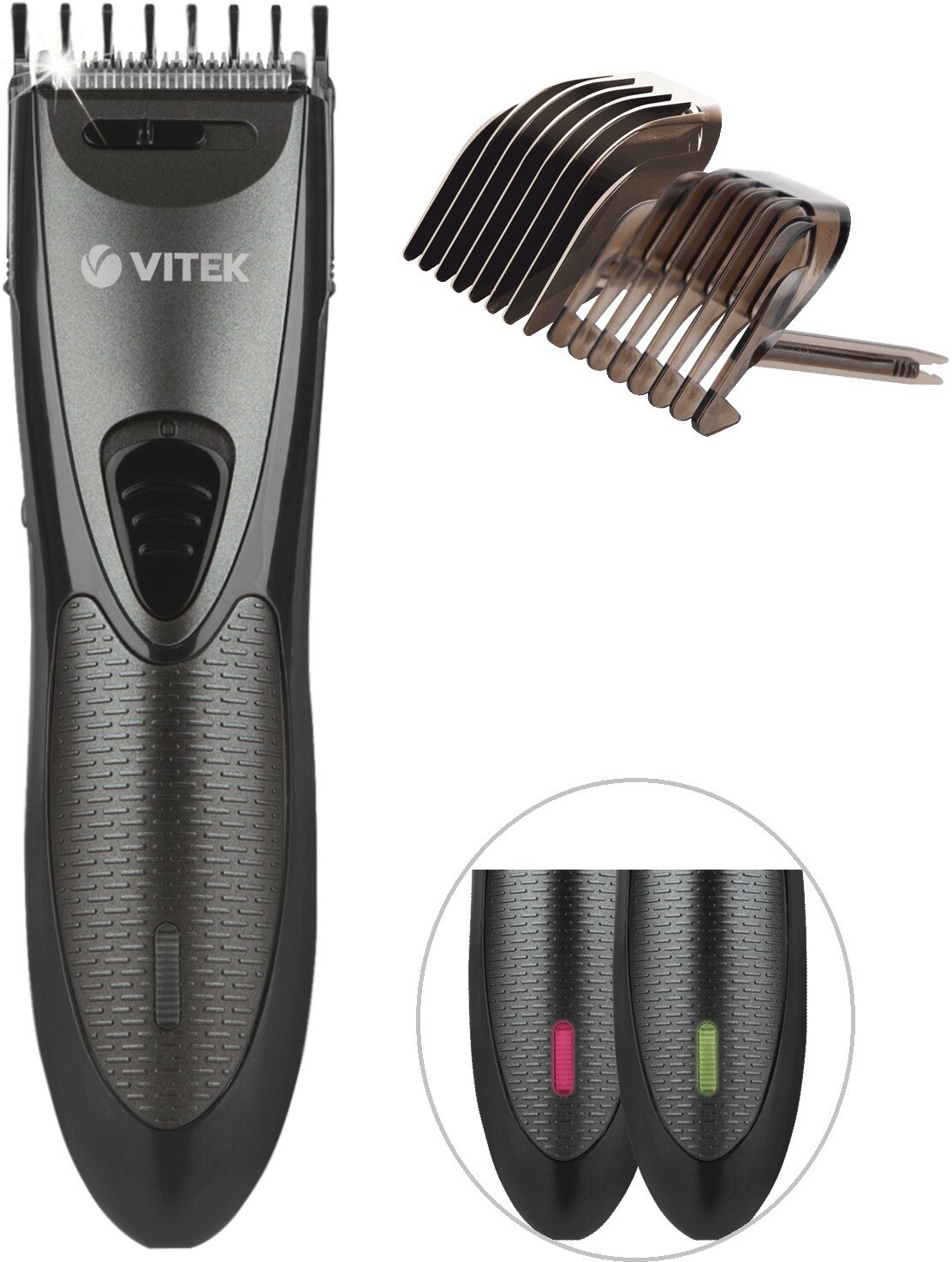 

Машинка для стрижки волос Vitek VT-2567 GR, Машинка для стрижки Vitek VT-2567 GR